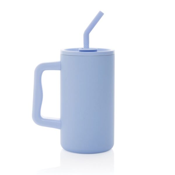 Cube RCS certified recycled steel mug 800ml P437.3105