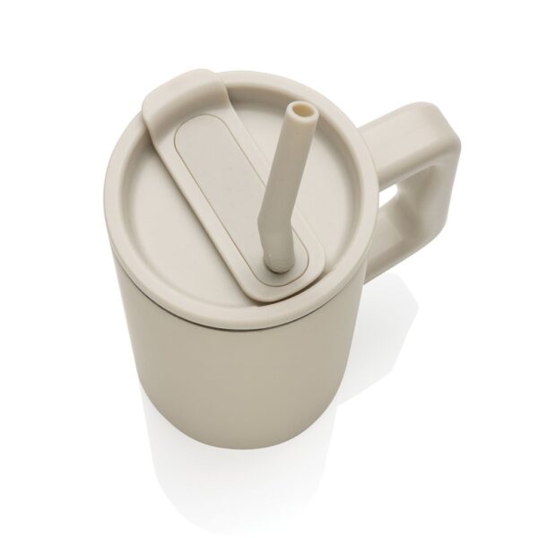 Cube RCS certified recycled steel mug 800ml P437.3119