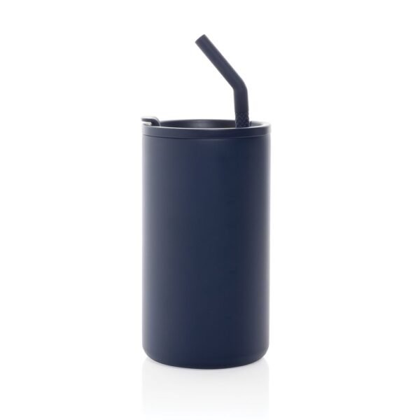 Cube RCS certified recycled steel mug 800ml P437.3125