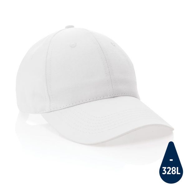 Impact 6 panel 190gr Recycled cotton cap with AWARE™ tracer P453.323