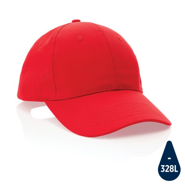 Impact 6 panel 190gr Recycled cotton cap with AWARE™ tracer P453.324