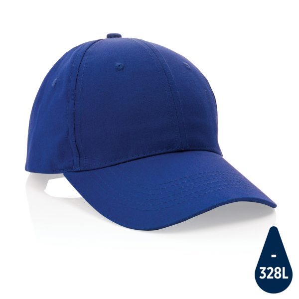 Impact 6 panel 190gr Recycled cotton cap with AWARE™ tracer P453.325