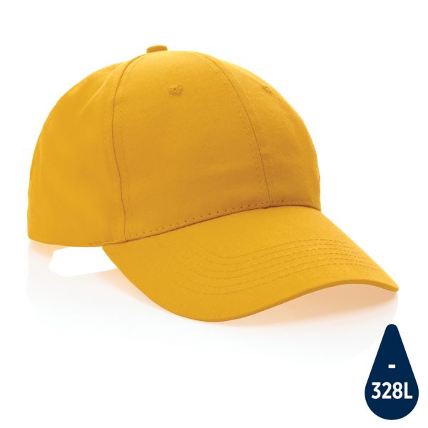 Impact 6 panel 190gr Recycled cotton cap with AWARE™ tracer P453.326