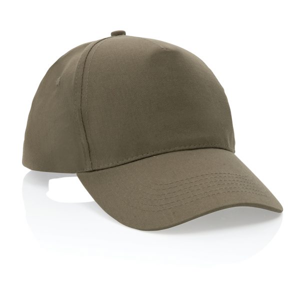 Impact 5 panel 190gr Recycled cotton cap with AWARE™ tracer P453.337