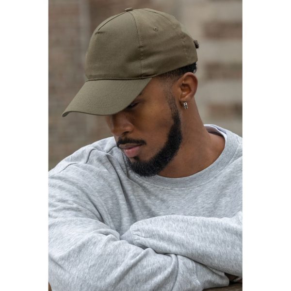 Impact 5 panel 190gr Recycled cotton cap with AWARE™ tracer P453.337