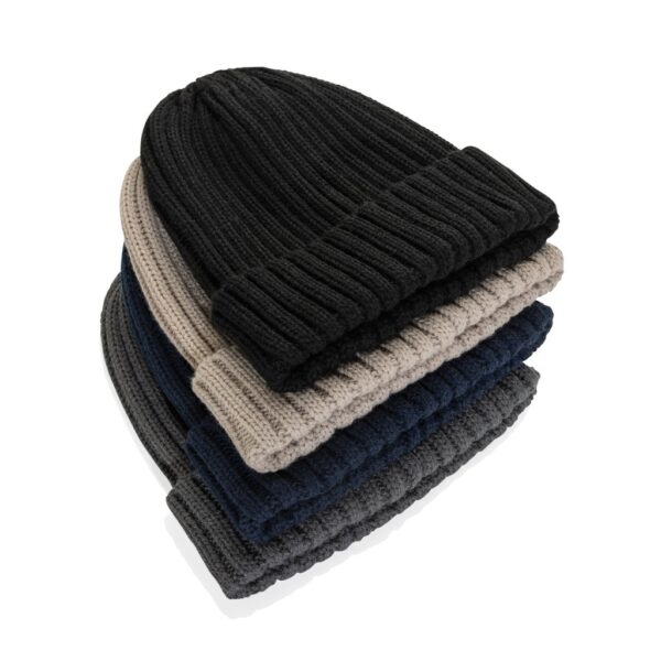 Kennedi AWARE™ Polylana® beanie with large rib P453.3801