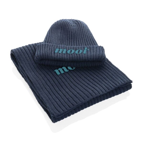 Impact AWARE™  Polylana® double knitted beanie P453.3925