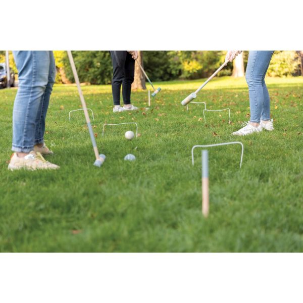 Wooden croquet set P453.539