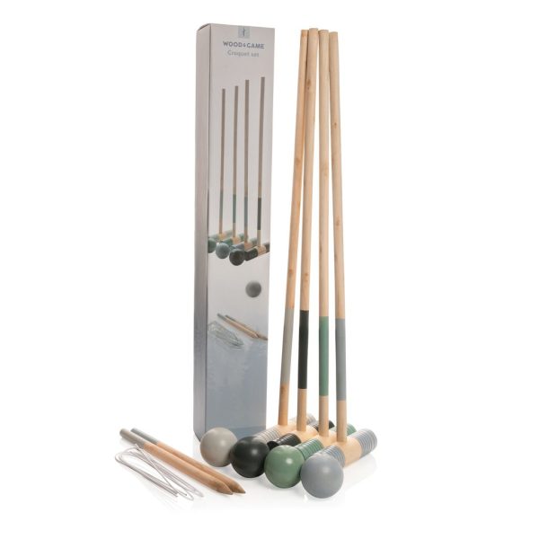 Wooden croquet set P453.539