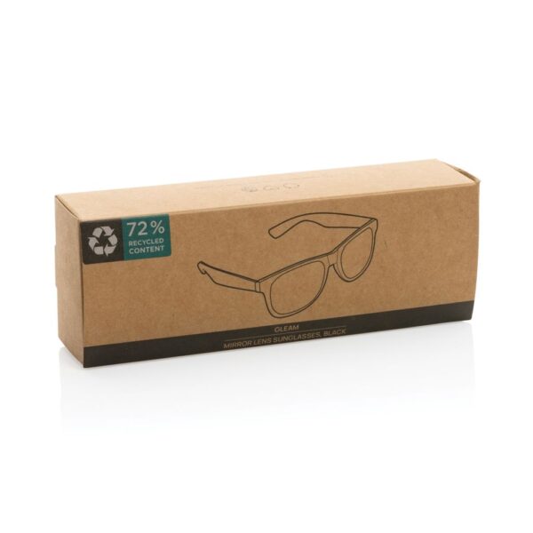 Gleam RCS recycled PC mirror lens sunglasses P453.8701