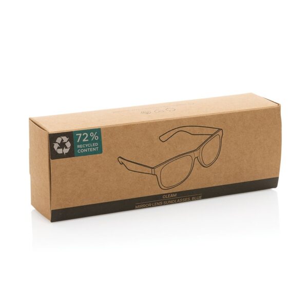 Gleam RCS recycled PC mirror lens sunglasses P453.8705