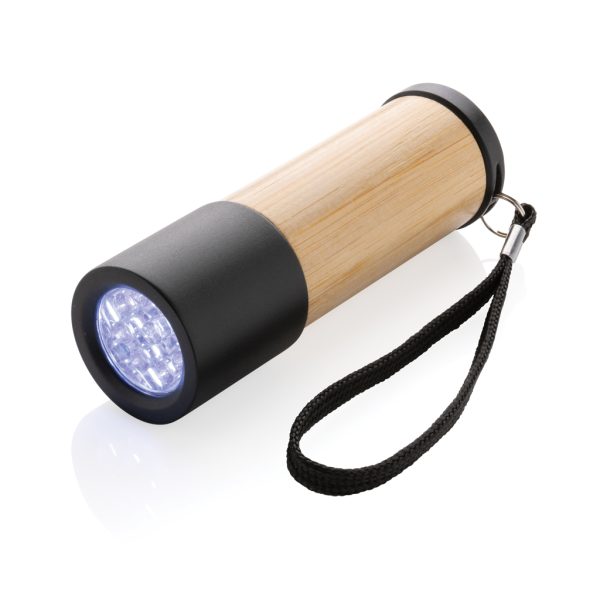 Bamboo and RCS certfied recycled plastic torch P513.379