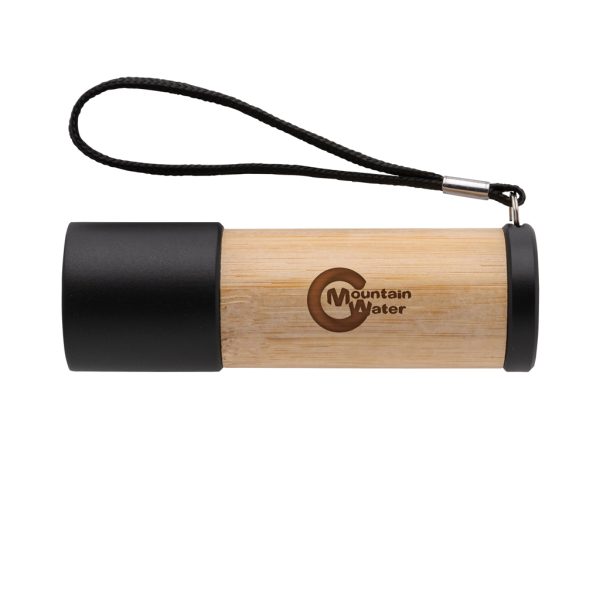 Bamboo and RCS certfied recycled plastic torch P513.379