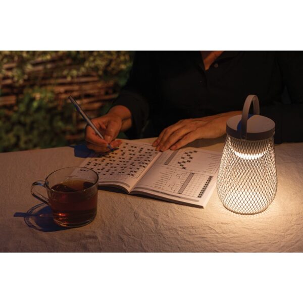 Aurora RCS recycled plastic USB re-chargeable table lamp P513.7502