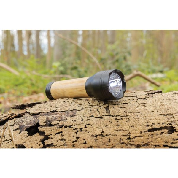 Lucid 1W RCS certified recycled plastic & bamboo torch P513.771