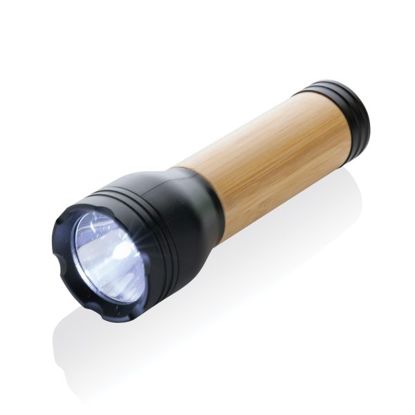 Lucid 3W RCS certified recycled plastic & bamboo torch P513.781