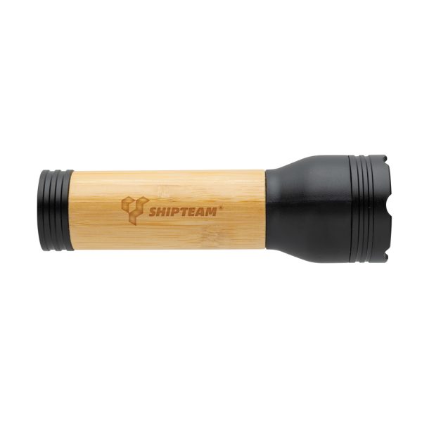 Lucid 3W RCS certified recycled plastic & bamboo torch P513.781