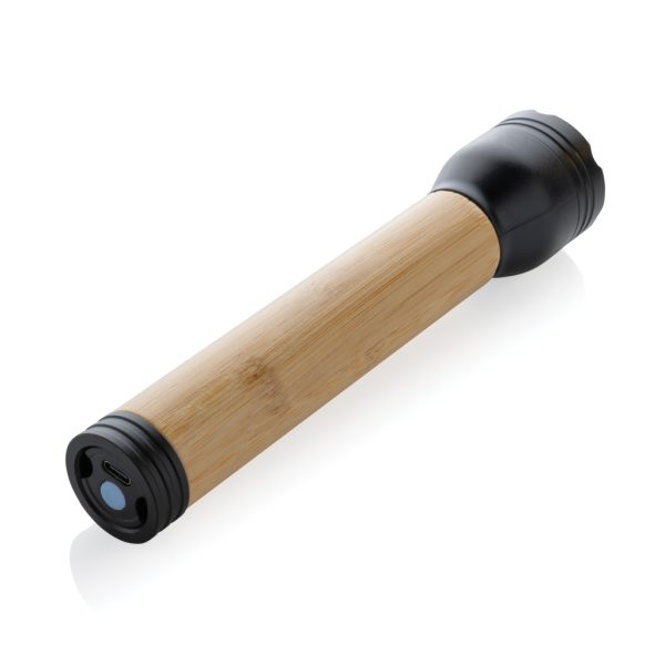 Lucid 5W RCS certified recycled plastic & bamboo torch P513.791