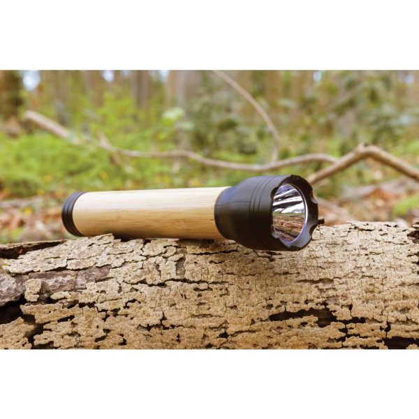 Lucid 5W RCS certified recycled plastic & bamboo torch P513.791