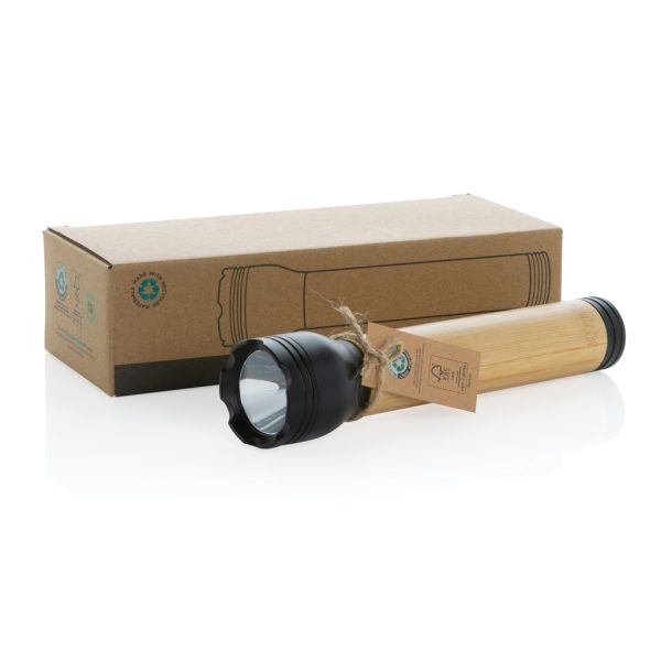 Lucid 5W RCS certified recycled plastic & bamboo torch P513.791