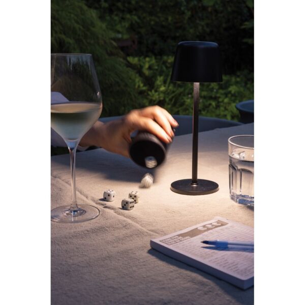 Zenic RCS recycled plastic USB re-chargable table lamp P513.9701