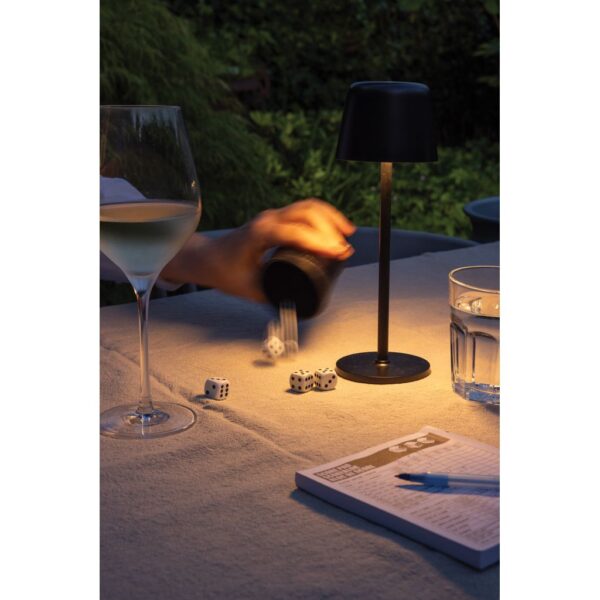 Zenic RCS recycled plastic USB re-chargable table lamp P513.9701