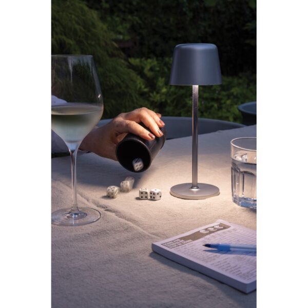 Zenic RCS recycled plastic USB re-chargable table lamp P513.9702