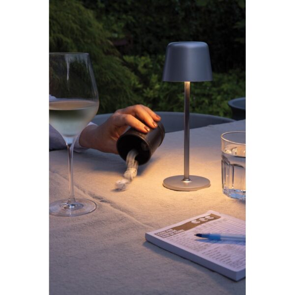 Zenic RCS recycled plastic USB re-chargable table lamp P513.9702