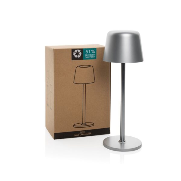 Zenic RCS recycled plastic USB re-chargable table lamp P513.9702