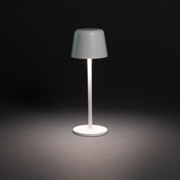 Zenic RCS recycled plastic USB re-chargable table lamp P513.9703