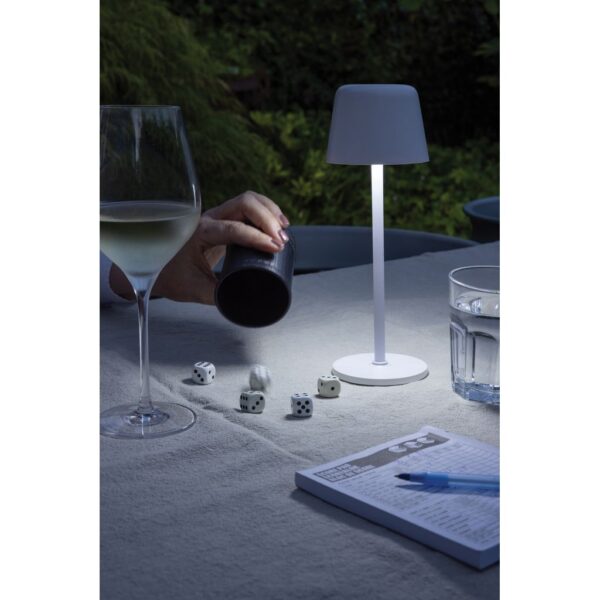 Zenic RCS recycled plastic USB re-chargable table lamp P513.9703