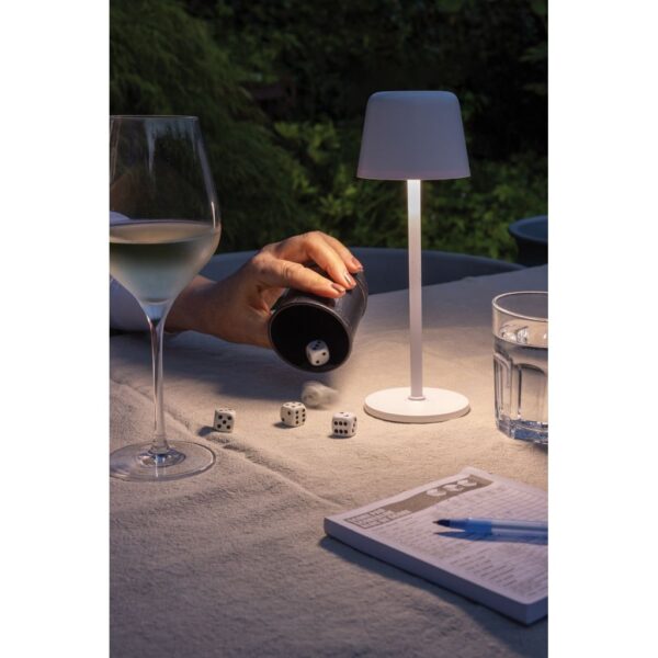 Zenic RCS recycled plastic USB re-chargable table lamp P513.9703