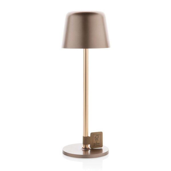 Zenic RCS recycled plastic USB re-chargable table lamp P513.9732