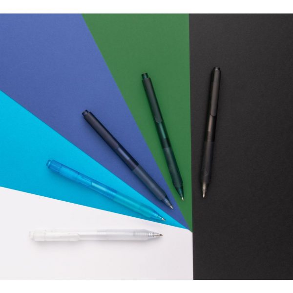 X9 frosted pen with silicone grip P610.791