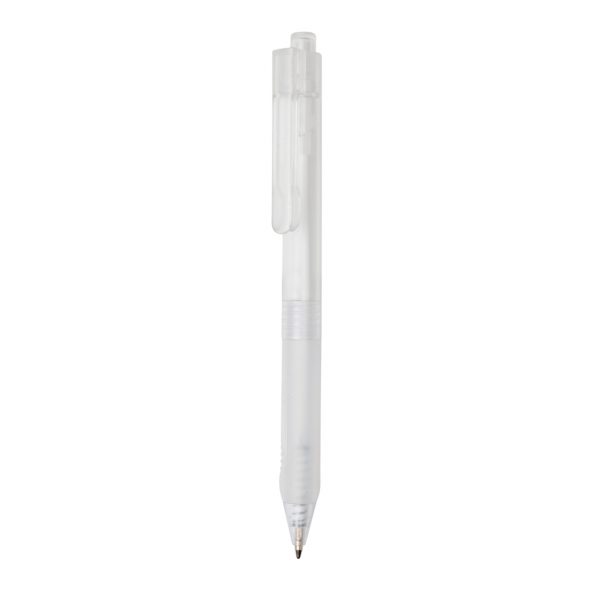 X9 frosted pen with silicone grip P610.793