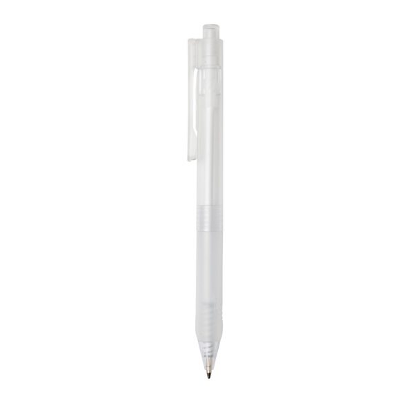 X9 frosted pen with silicone grip P610.793