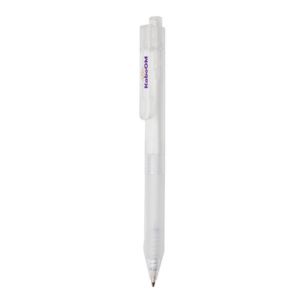 X9 frosted pen with silicone grip P610.793