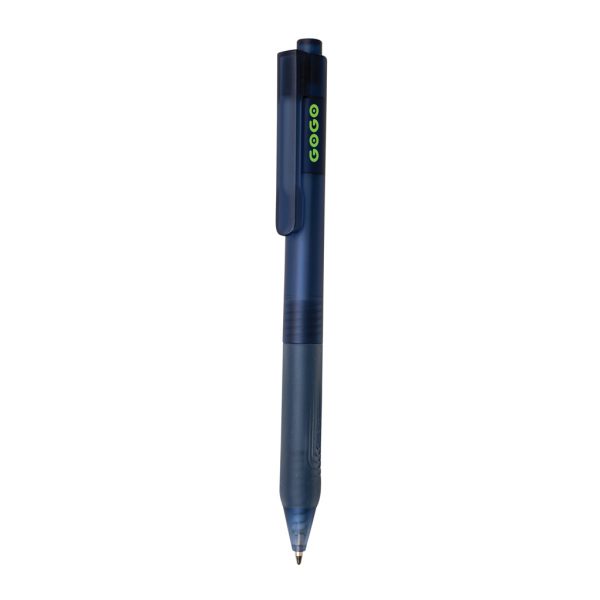 X9 frosted pen with silicone grip P610.799