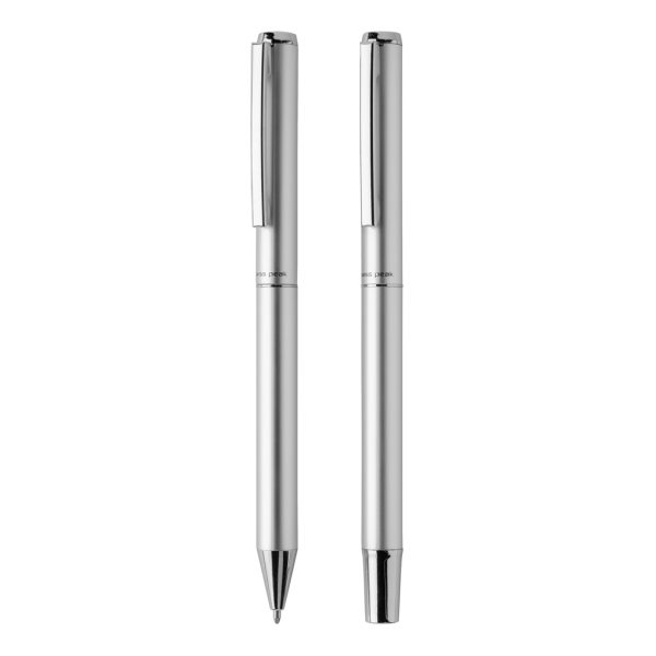 Swiss Peak Cedar RCS certified recycled aluminum pen set P611.162