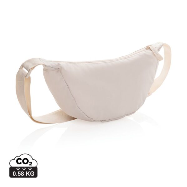 Crescent AWARE™ RPET half moon sling bag P763.2019