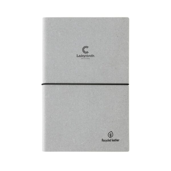 A5 recycled leather notebook P772.2112