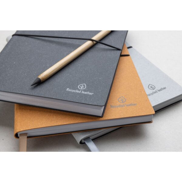 A5 recycled leather notebook P772.2112