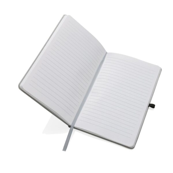 Recycled leather hardcover notebook A5 P774.2012