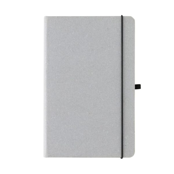 Recycled leather hardcover notebook A5 P774.2012