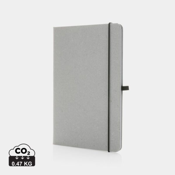 Recycled leather hardcover notebook A5 P774.2012