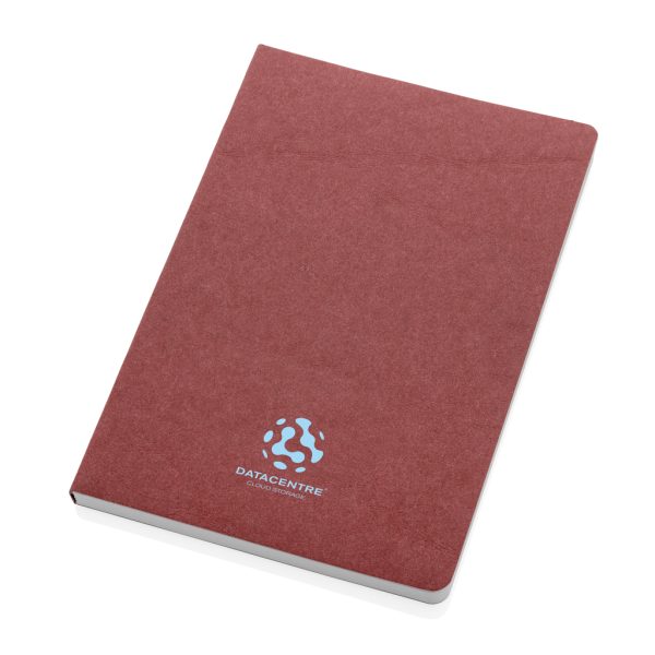 Salton A5 GRS certified recycled paper notebook P774.484