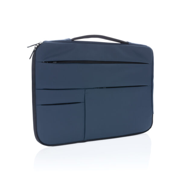 Smooth PU 15.6" laptop sleeve with handle P788.045