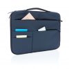 Smooth PU 15.6" laptop sleeve with handle P788.045