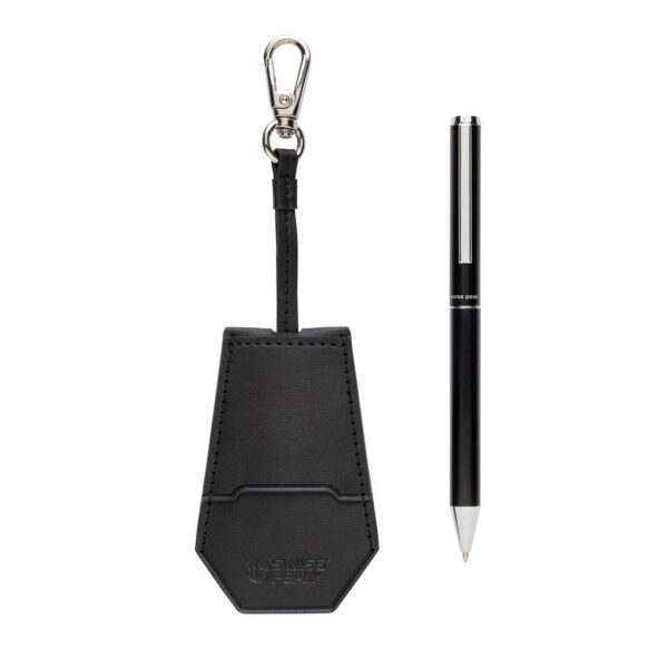 SP Tula RCS certified recycled PU key holder and pen set P820.9701