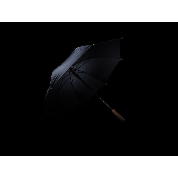 23" Impact AWARE™ RPET 190T auto open bamboo umbrella P850.651